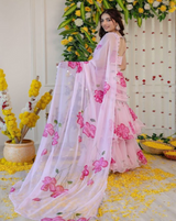 Designer Party Wear Lehenga saree