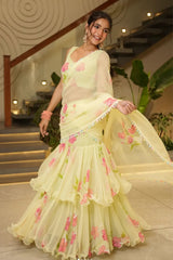 ✨ LEHENGA SAREE- A LEHENGA SAREE THAT SPEAKS WITHOUT WORDS. ✨
