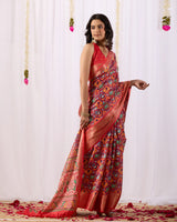 Soft Lichi Silk saree