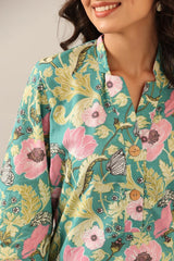 Printed Top & Palazzo Co-ord Set