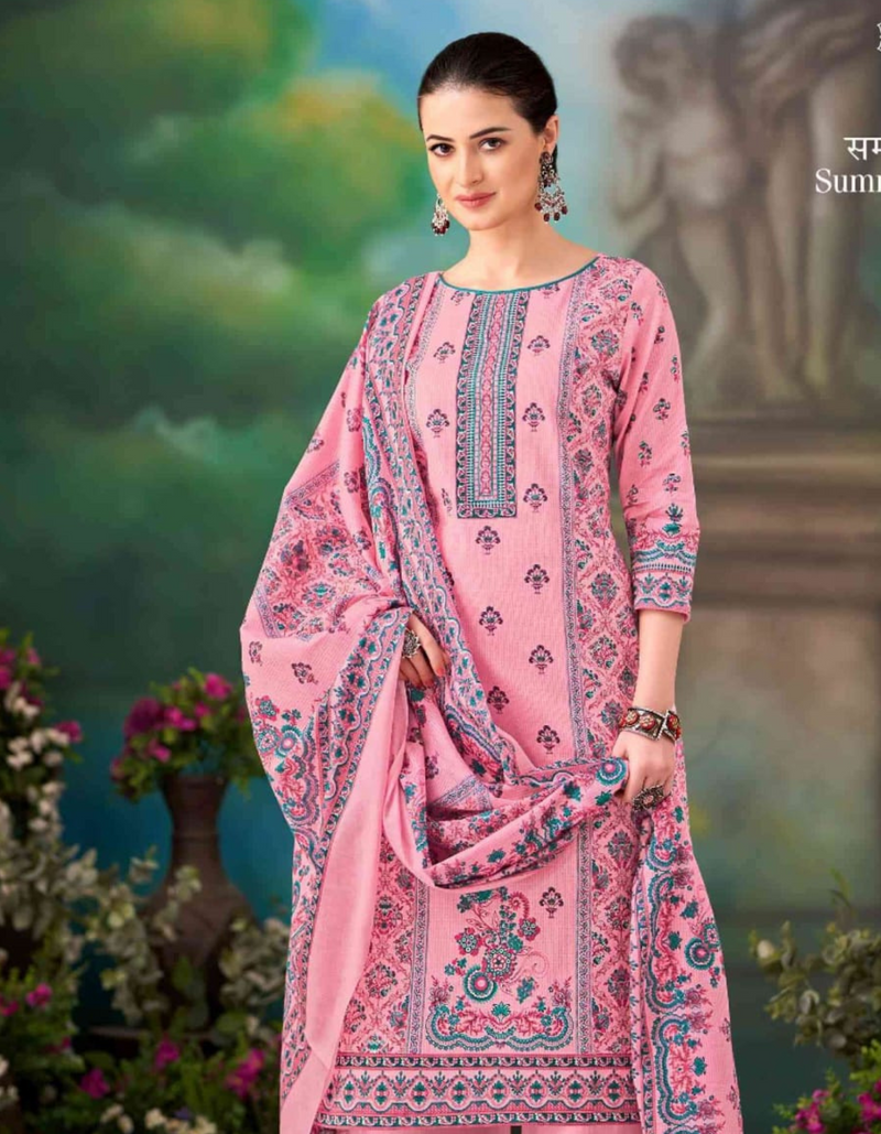 Festive Splendor in a Long Multicolor Kurta Pajama Ensemble