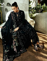 Black suit salwar that exudes sophistication and style