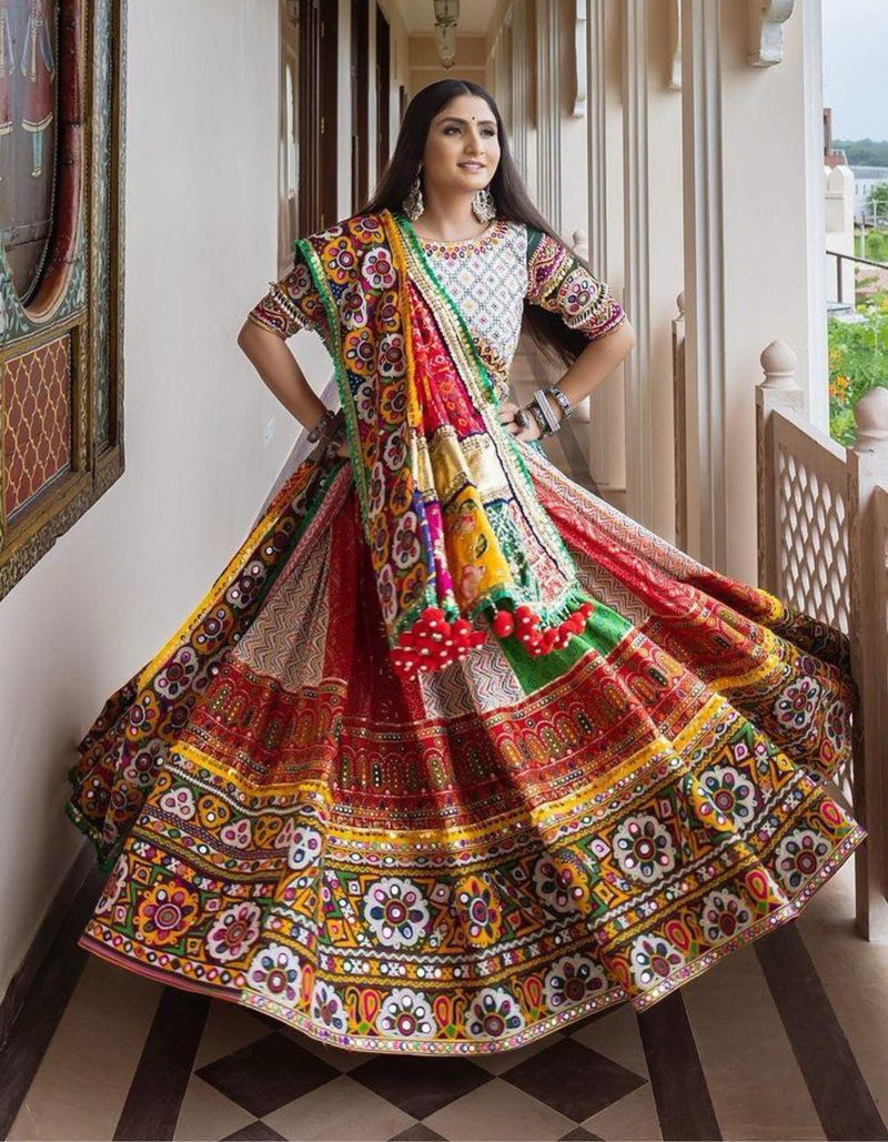 Pure elegance in white. Embrace timeless beauty with this stunning white lehenga and choli