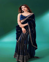 3-Piece Ready-Made Plazzo Set by SHIKHAKALA