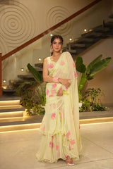 ✨ LEHENGA SAREE- A LEHENGA SAREE THAT SPEAKS WITHOUT WORDS. ✨