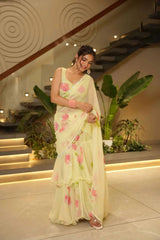 ✨ LEHENGA SAREE- A LEHENGA SAREE THAT SPEAKS WITHOUT WORDS. ✨