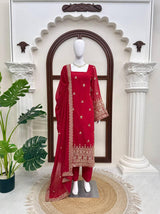 &nbsp;Designer Suit &amp; Pent Set – Elegant Ethnic Wear ✨
