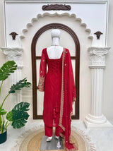 &nbsp;Designer Suit &amp; Pent Set – Elegant Ethnic Wear ✨