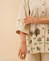 stylish rayon co-ord set