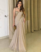 Ready-to-Wear WHITE Lehengha Saree