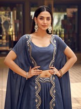 luxurious 3-piece Lehenga Choli Set