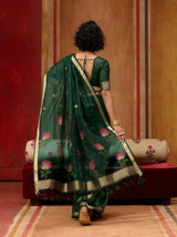 Cotton handloom weaving saree